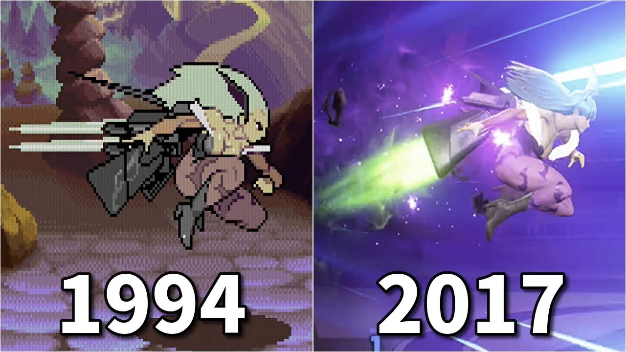 【ヴァンパイア】モリガン ダークネスイリュージョン -Evolution of Morrigan' s Darkness illusion-【1994-2017】