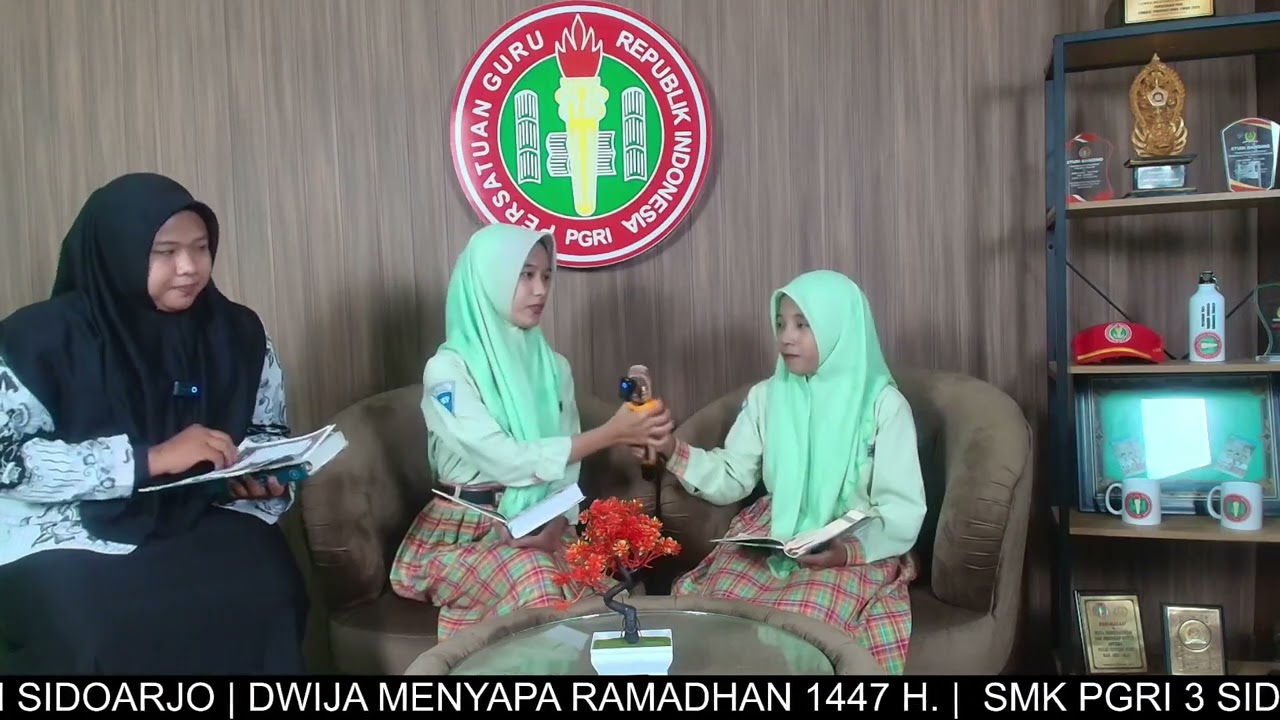 TADARUS ONLINE RAMADHAN BERSAMA SMKS PGRI  3 SIDOARJO   AL   BAQARAH 1  -  20