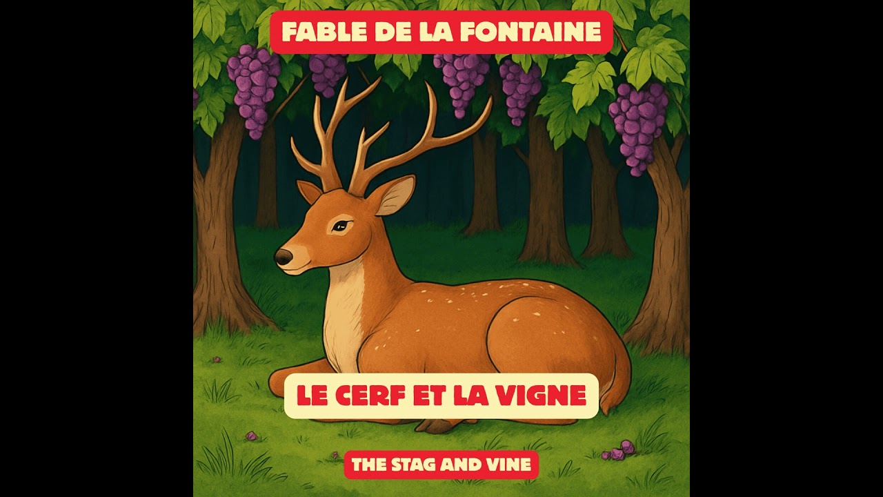 Fable de la Fontaine - Le cerf et la vigne