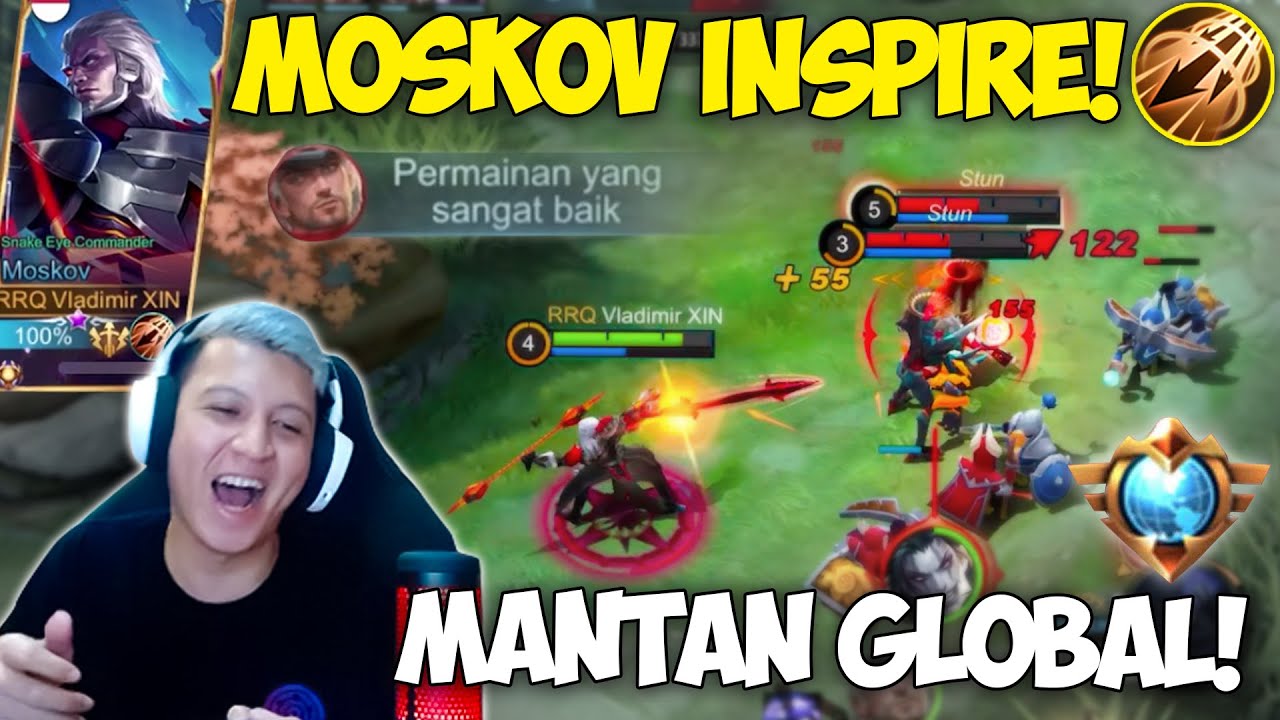 MANTAN GLOBAL MOSKOV DI WELL PLAYED MUSUH !! LANGSUNG KASIH TAU MOSKOV INSPIRE !! - Mobile Legends
