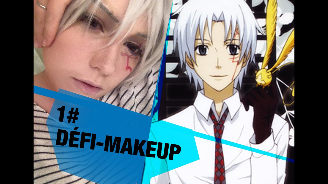 Défi-Makeup // FLOP // D Gray Man Allen Walker // Kurama Cosplay