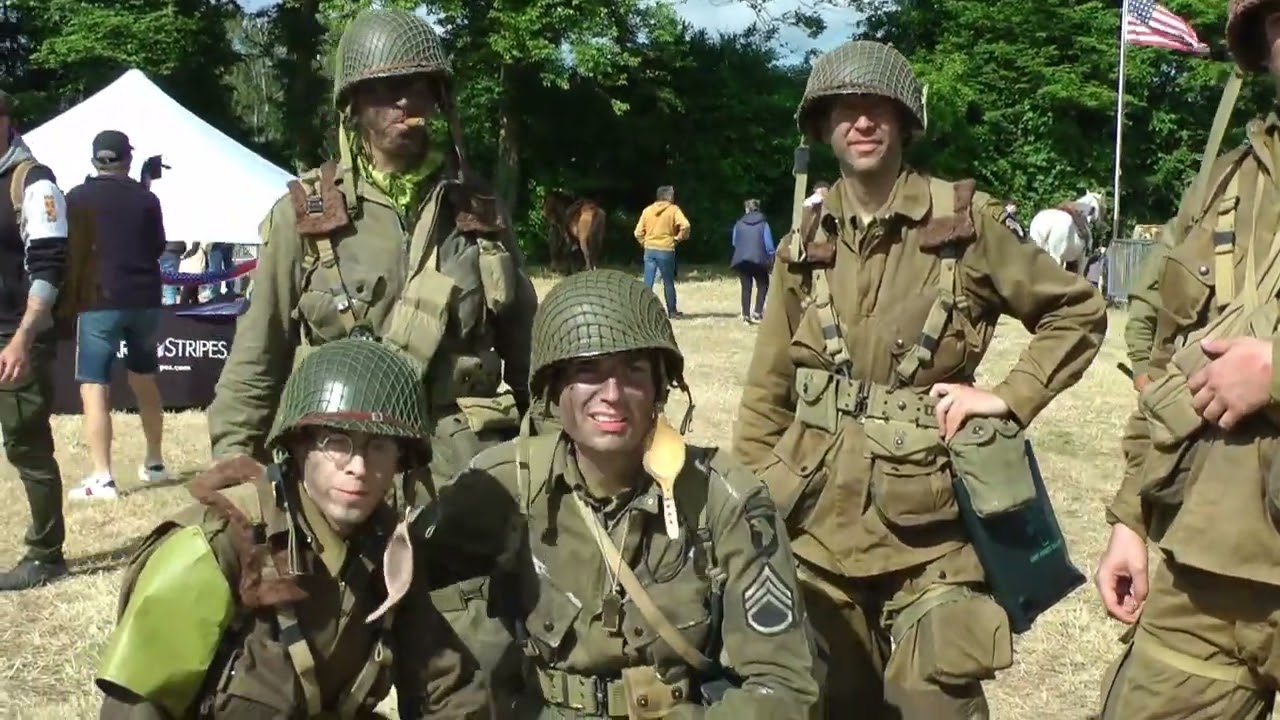 Le camp Géronimo Sainte Mère Eglise