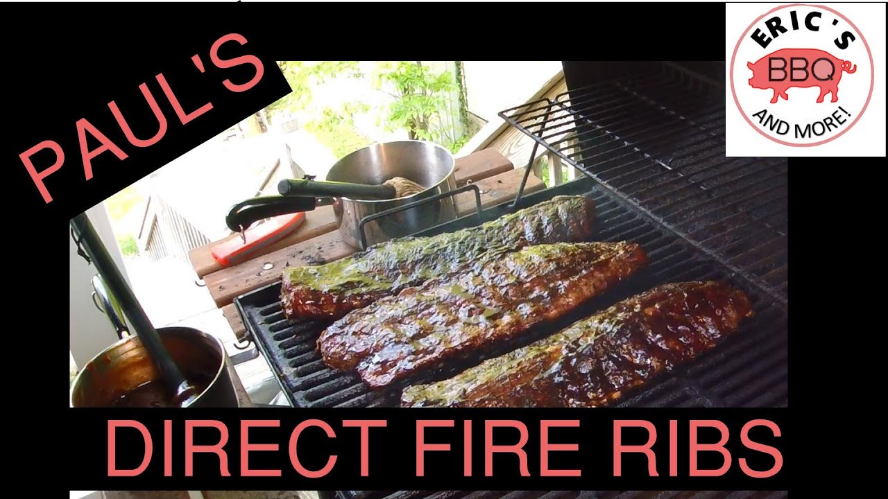 Paul's Ribs, Direct Fire Method On the Char-Griller