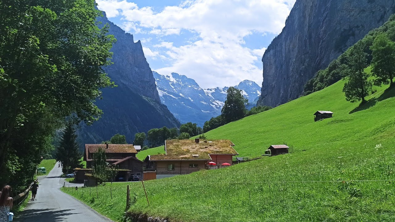 4k lauterbrunnen suisse 2023. paysages magnifiques
