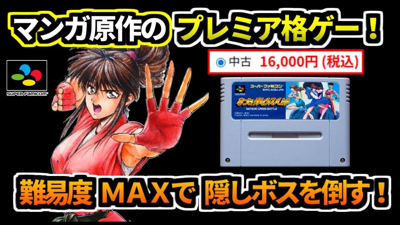 隠れた良作！？レトロ格ゲーラスボスチャレンジ『なつきクライシスバトル』ゆっくり実況