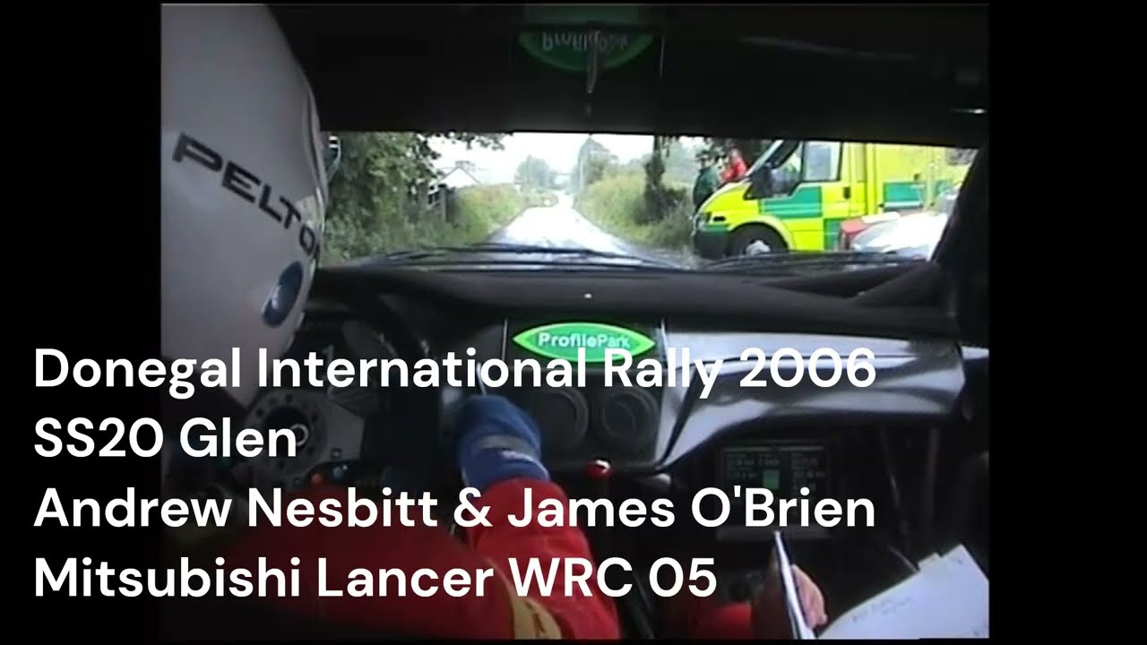 Donegal International Rally 2006 - Andrew Nesbitt & James O'Brien - SS20 Glen 2