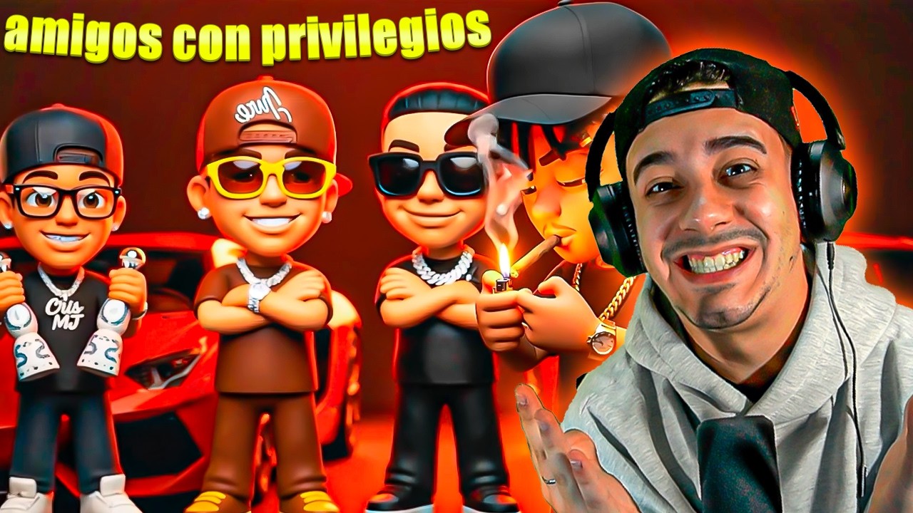 REACCION A CRIS MJ , ZYRON , ÑENGO FLOW & MARCIANEKE - AMIGOS CON PRIVILEGIOS