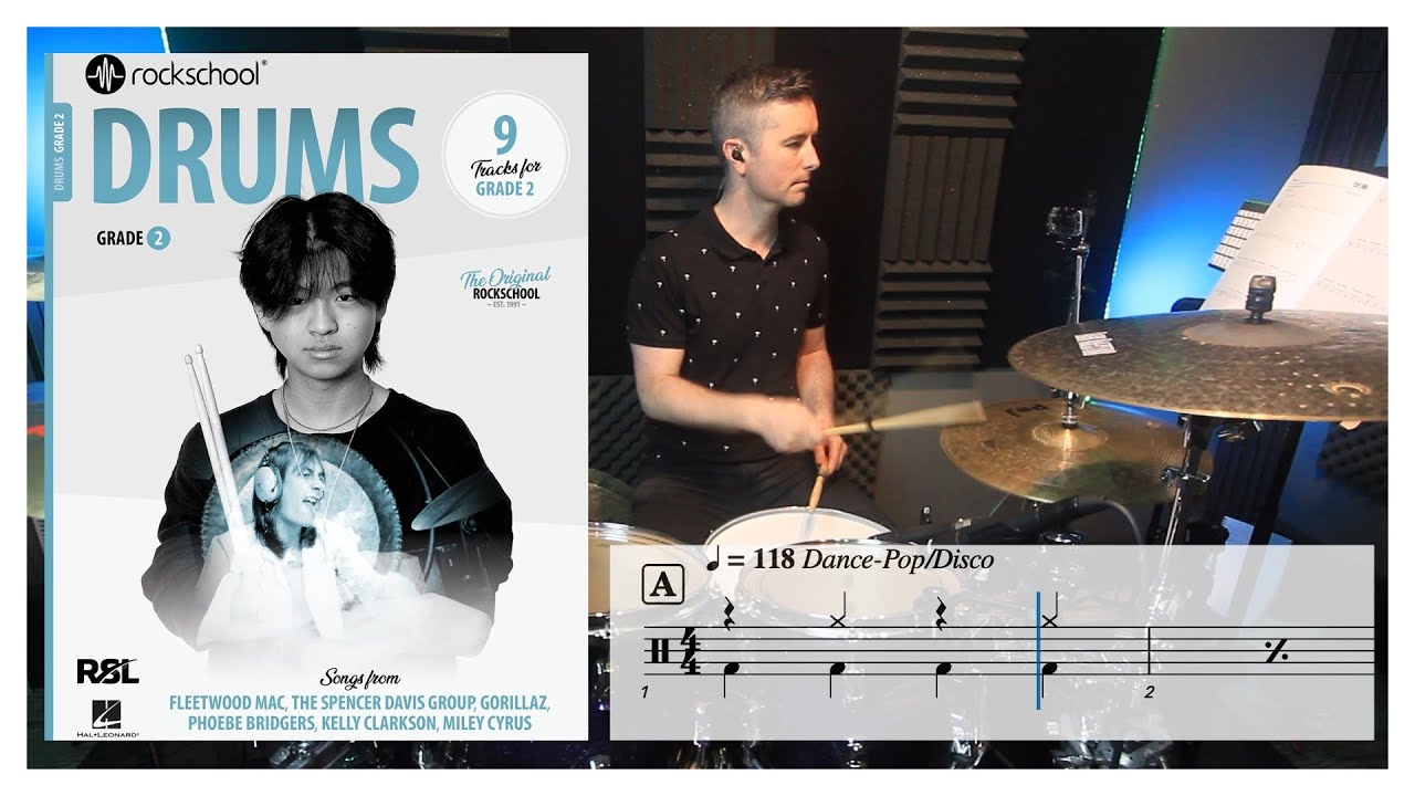 ROCKSCHOOL DRUMS 2024 EDITION - FLOWERS by Miley Cyrus