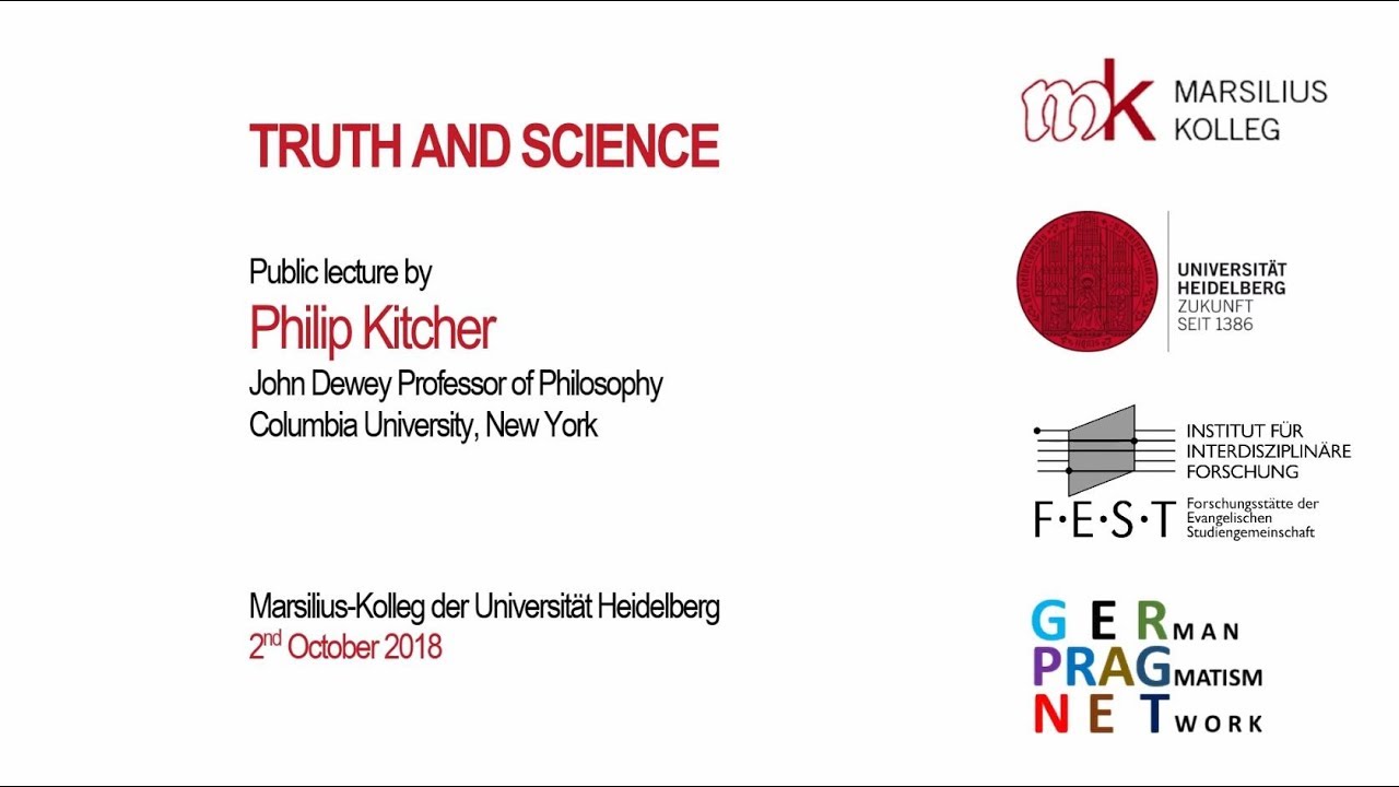Philip Kitcher: Truth and Science
