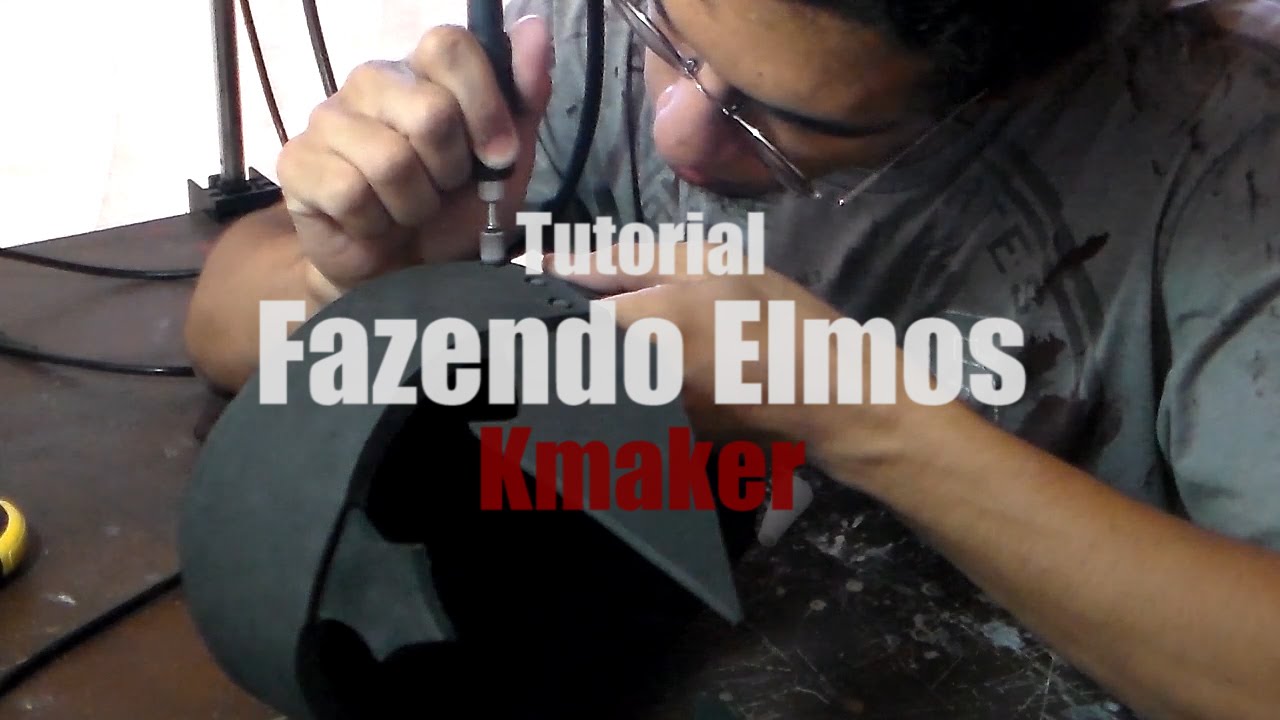 D.I.Y - Como fazer Elmos para cosplays - Kmaker Tutorial