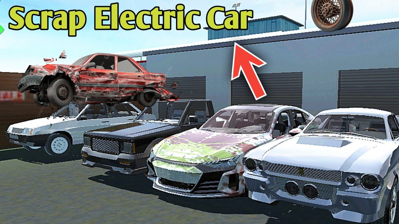 I Found Abandoned Scrap Electric Car From This Showroom - Car Simulator 2 Gameplay Update #carsim 