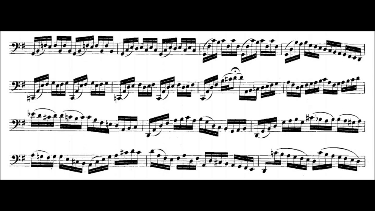 Johann Sebastian Bach: Cello Suite No.1 I-Prélude
