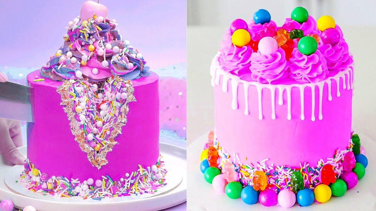Creative Colorful Cake Decorating Tutorials Videos | So Tasty Dessert Recipes | Perfect Cake Ideas