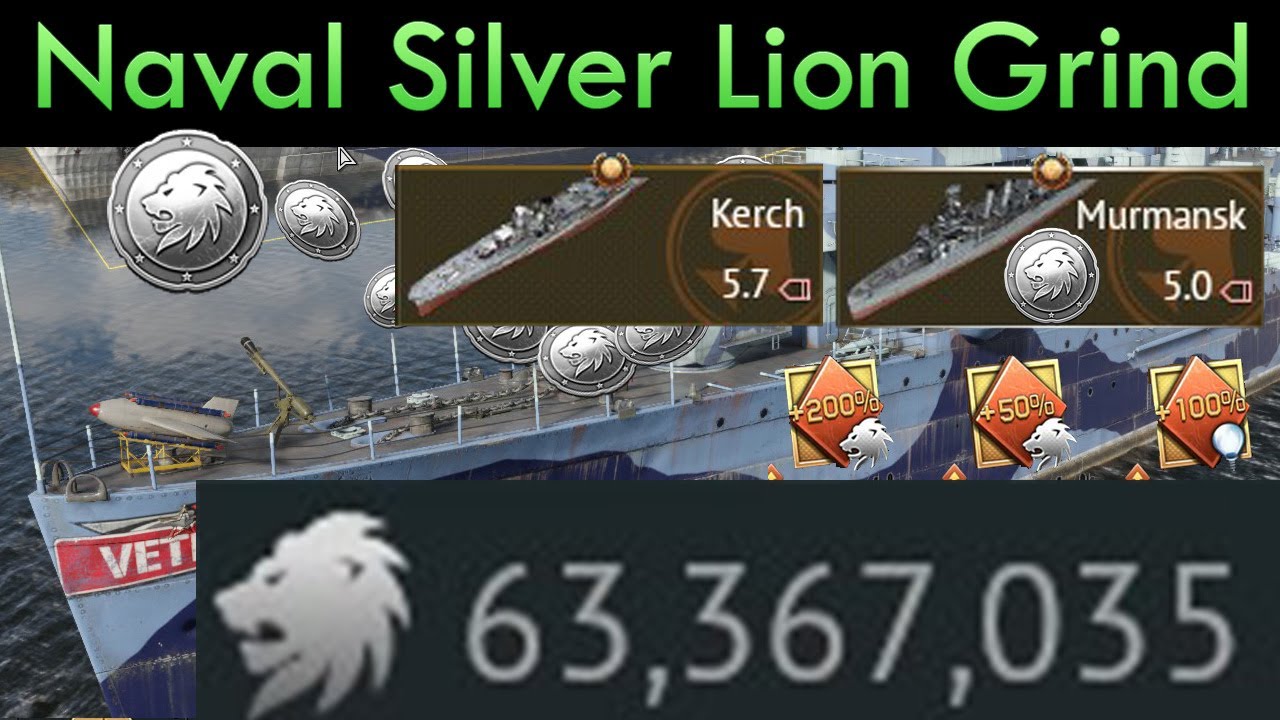 War Thunder Live Stream Naval Arcade Silver Lion Grind Booster Russia Premium Ships Murmansk Kerch
