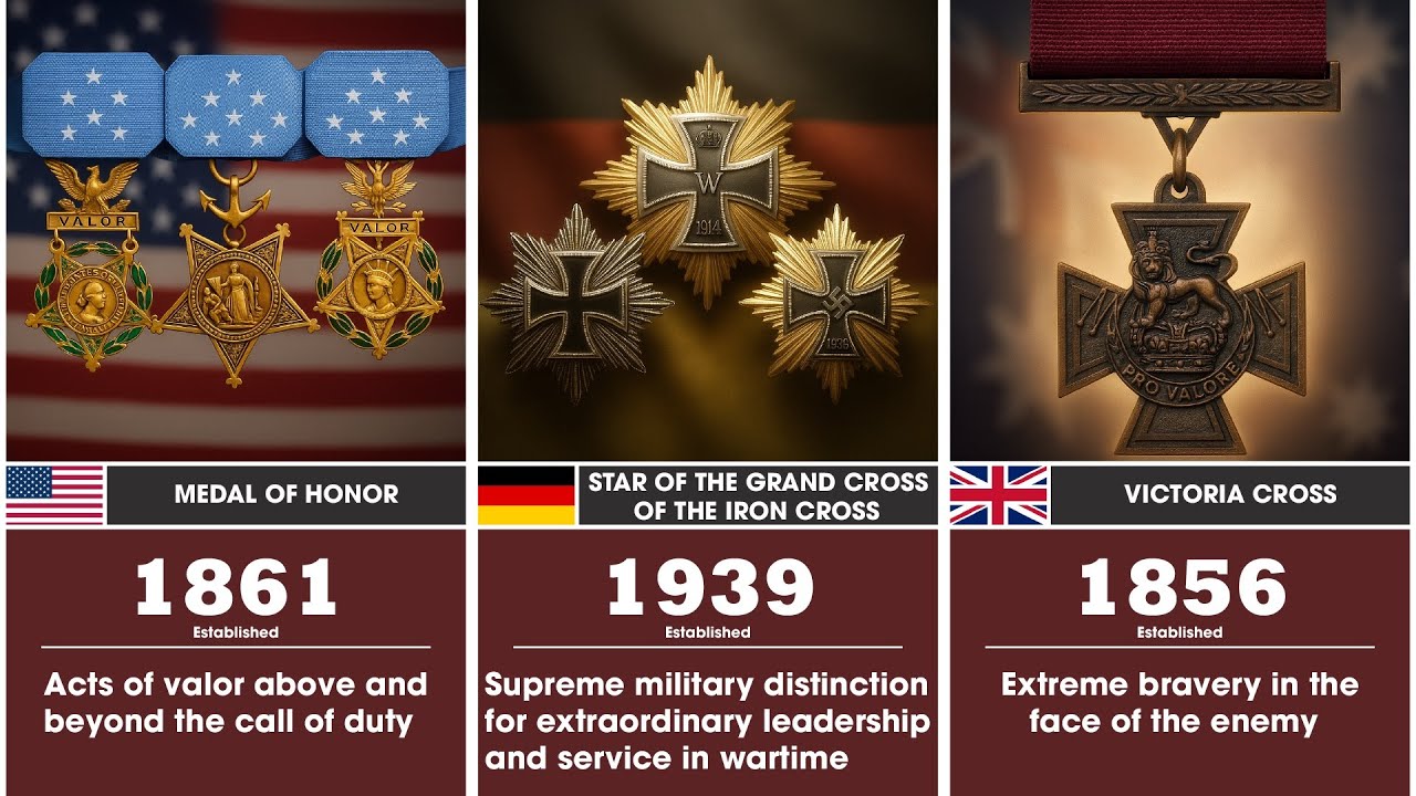 Top 40 Highest Military Honors in the Modern World