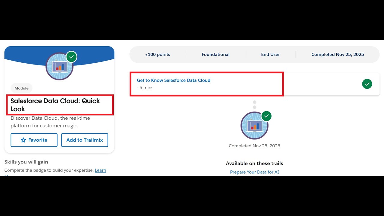 Salesforce Data Cloud: Quick Look | Salesforce Trailhead