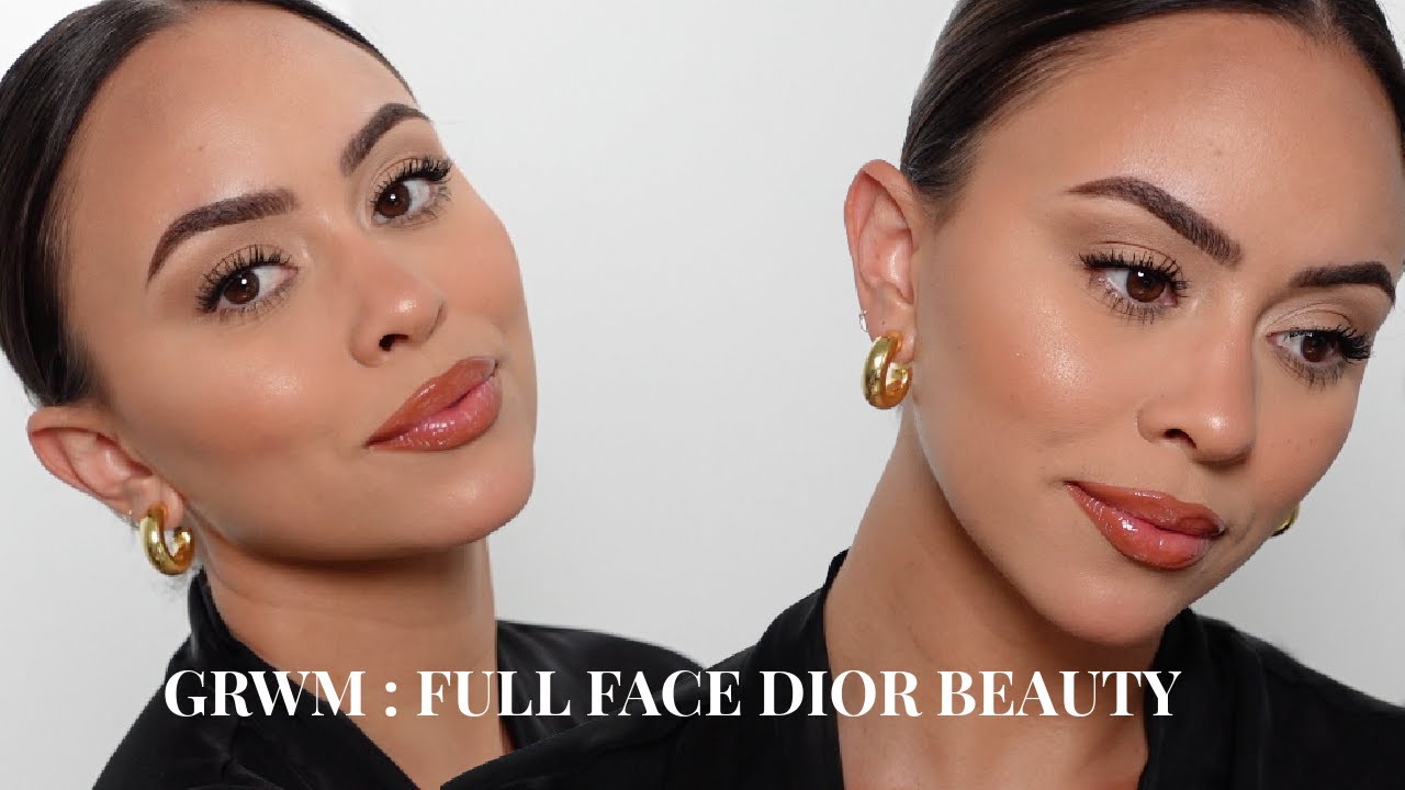 grwm : full face of Dior Beauty + go to natural summer look
