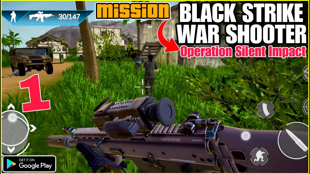 Black Strike: War Shooter Gameplay | Best Mobile FPS Action (Android) | Part 1