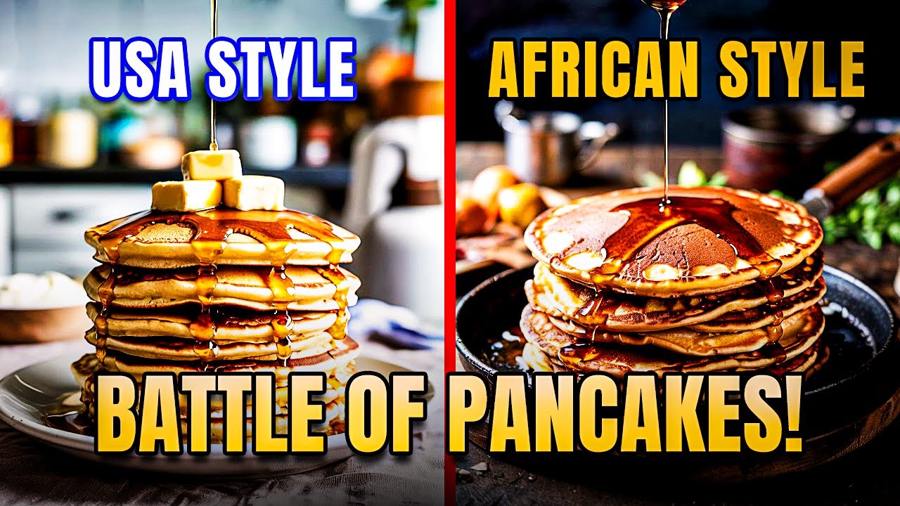 USA Pancakes vs African Pancakes – What’s the Real Difference? 🇺🇸🇸🇱