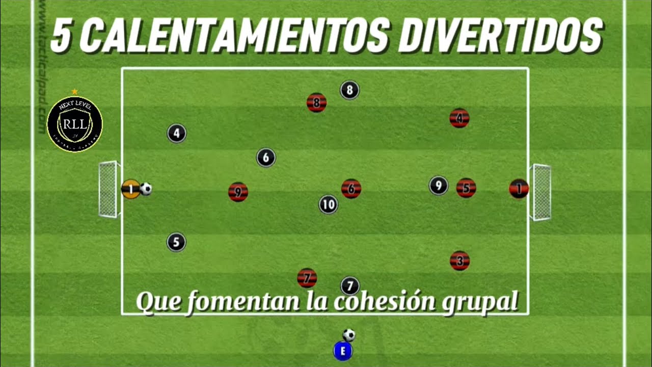 5 EJERCICIOS DE CALENTAMIENTO MUY DIVERTIDOS