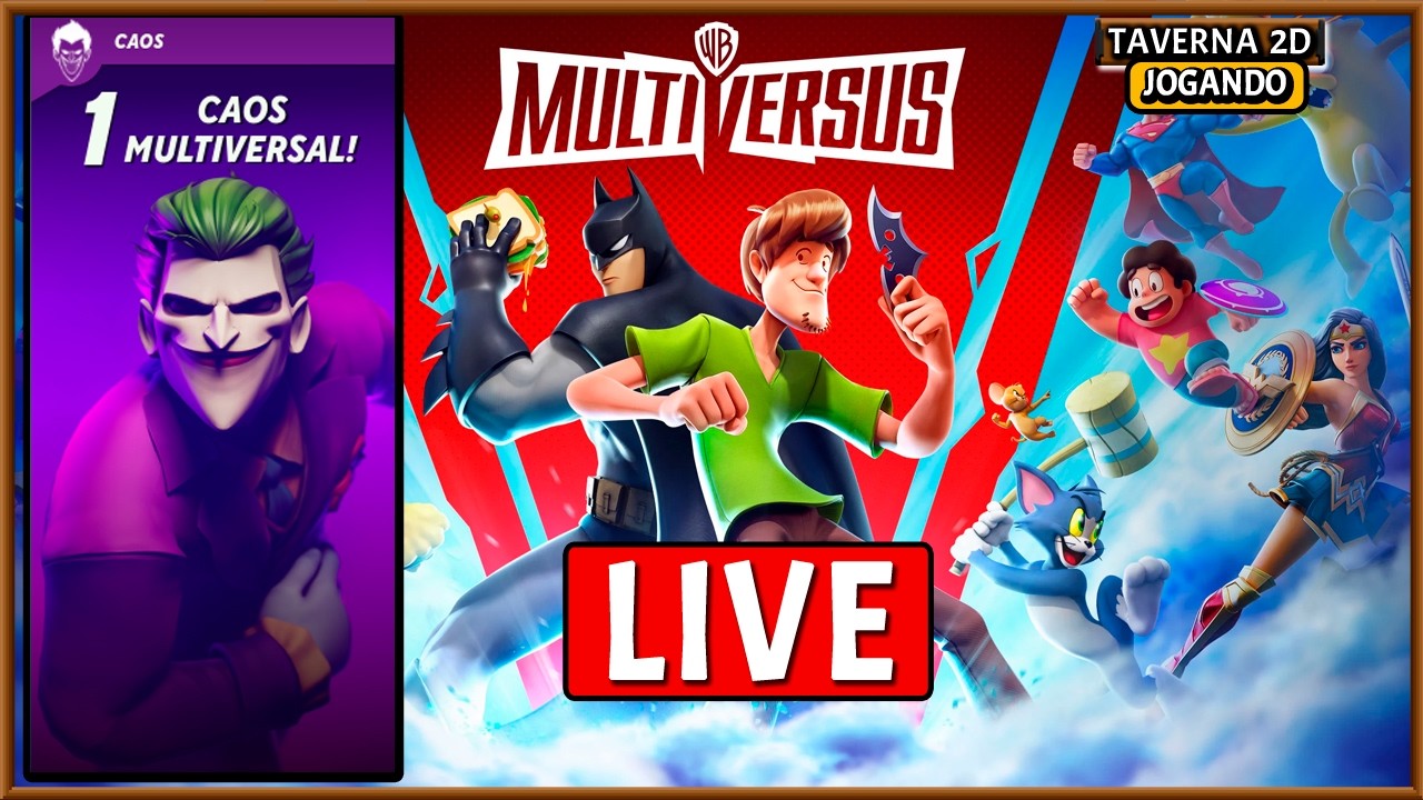 É ISSO MESMO! MULTIVERSUS - MODO HISTÓRIA!