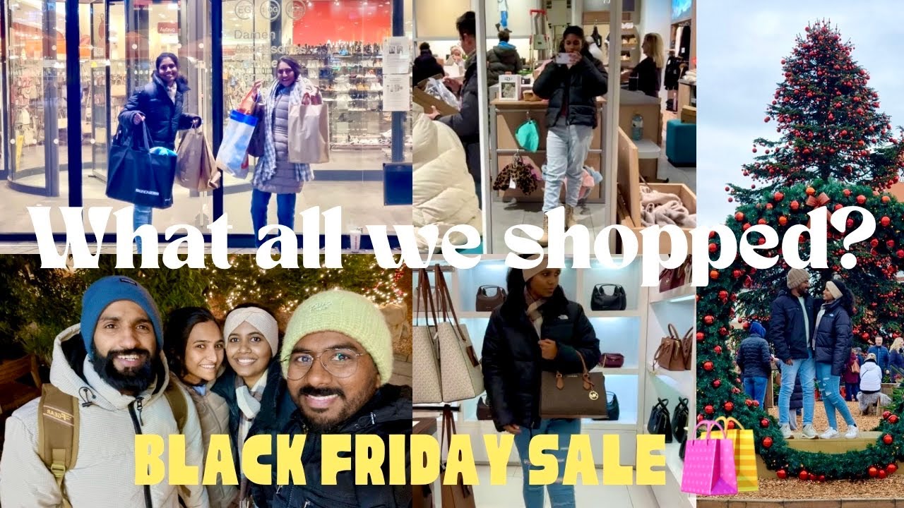 What all we shopped? 🛍️| Black Friday sale in Berlin | Is it worth to go for Black Friday sale!!