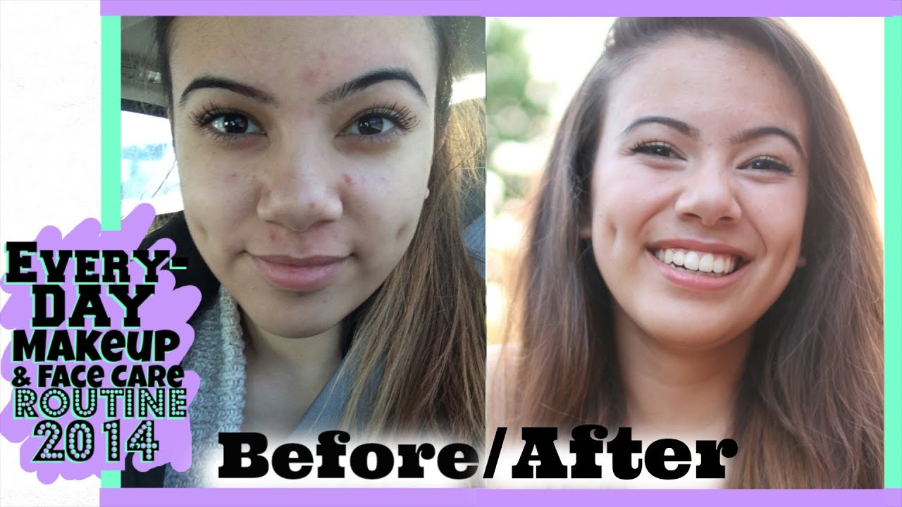 Everyday Makeup Tutorial & Face Care Routine For Summer 2014!!