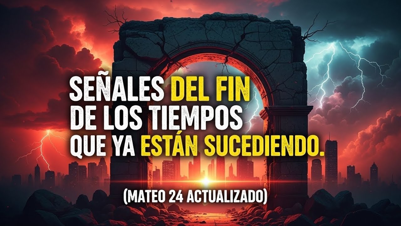 SEÑALES DEL FIN DE LOS TIEMPOS QUE YA ESTÁN PASANDO (MATEO 24 ACTUALIZADO)
