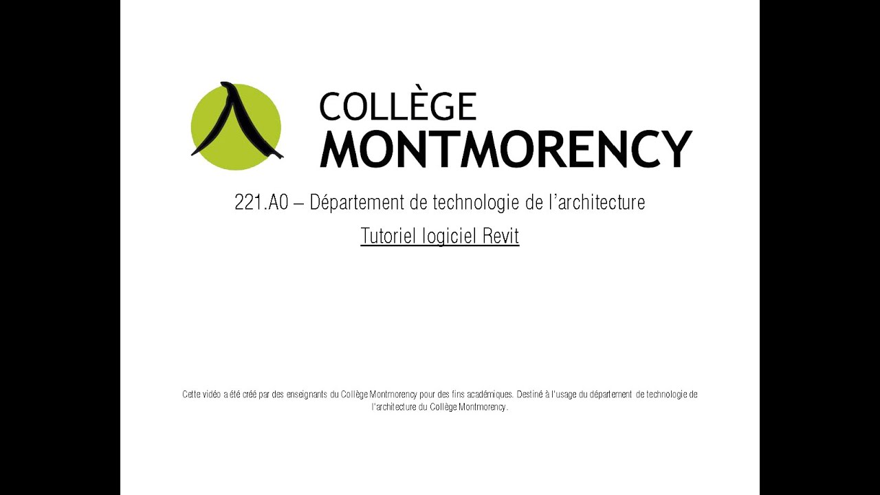 124. REVIT – VOLUMES (COURS 6D4)