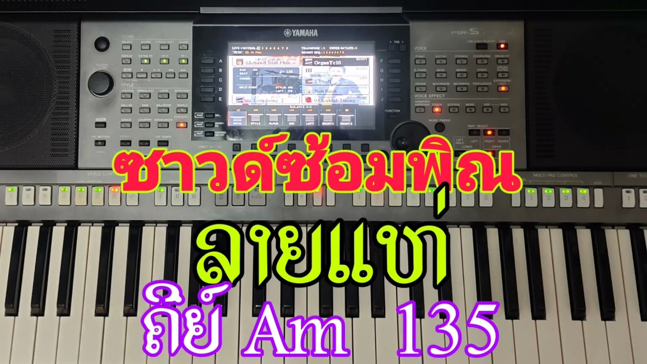 ซาวด์ซ้อมพิณ คีย์Am 135 จังหวะ ลายพิณลายแห่ #ซาวด์ซ้อมพิณ