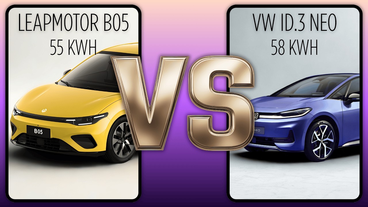 Leapmotor B05 vs ID.3 Neo /// 𝗦𝗣𝗘𝗖𝗦 𝗕𝗔𝗧𝗧𝗟𝗘