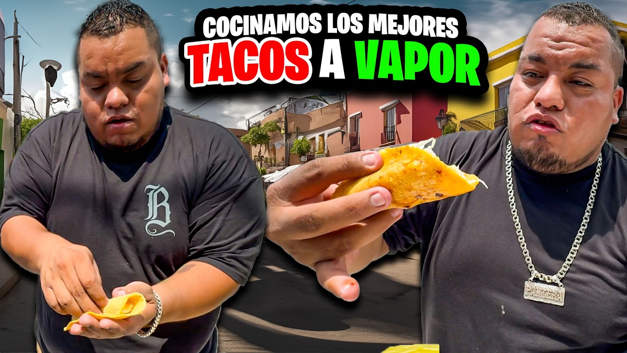 ASÍ se PREPARAN los TACOS 🌮 a VAPOR en MONTERREY 🏡 - Gemelos Pantera