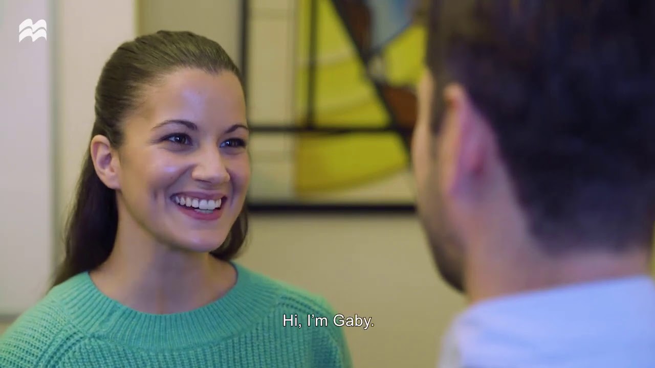 Language Hub Beginner - 'Café Hub' unit 1 video