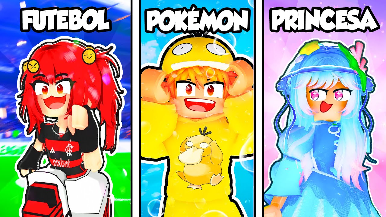 Virei um POKEMON no Criando Skins no Roblox