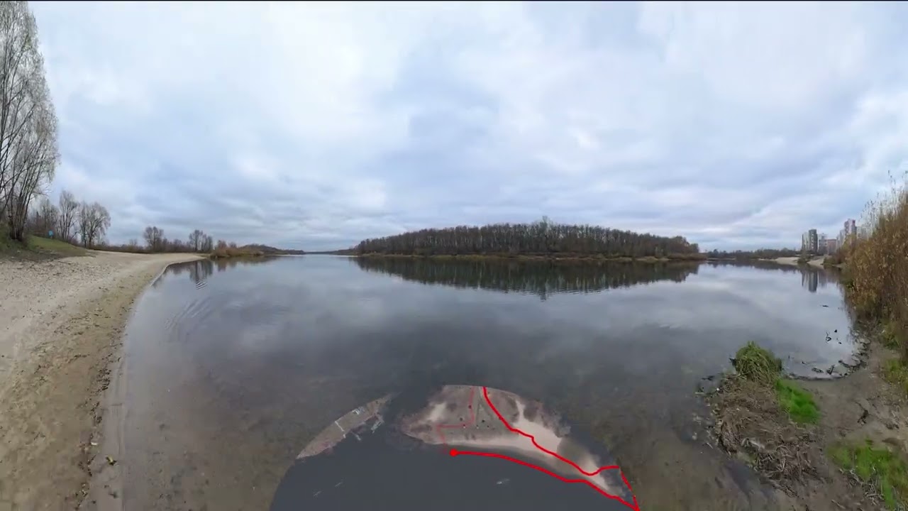 #Гомель | пляжи Шведской горки #HyperLapse 4k