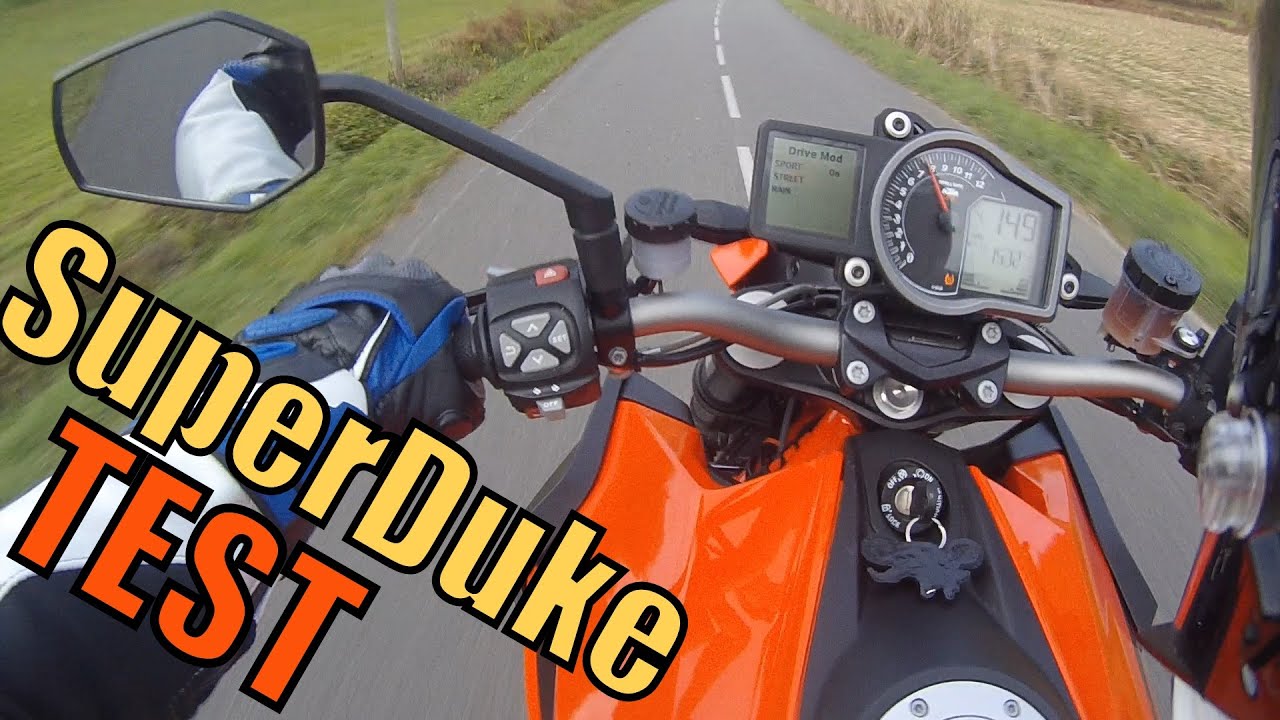 KTM SuperDuke 1290 R Test/Essai (FR)