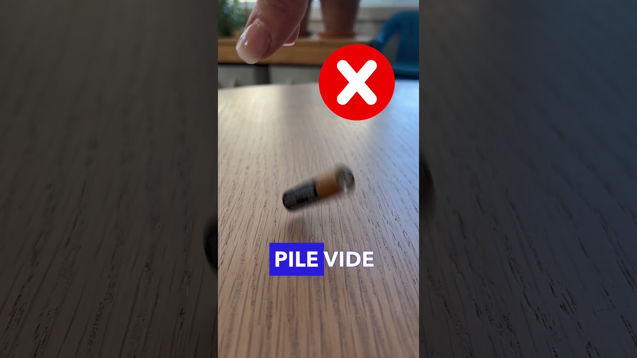 L'astuce pour tester tes piles sans testeur