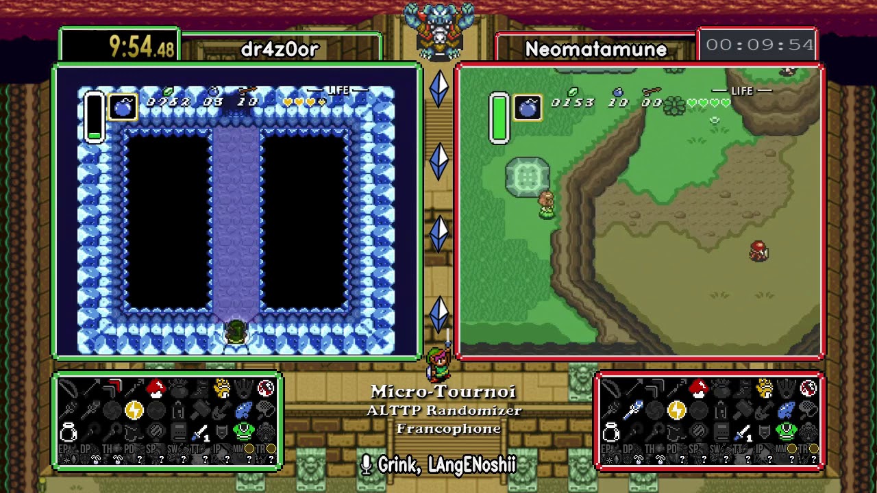 dr4z0or vs Neomatamune - Micro-tournoi ALTTPR Francophone