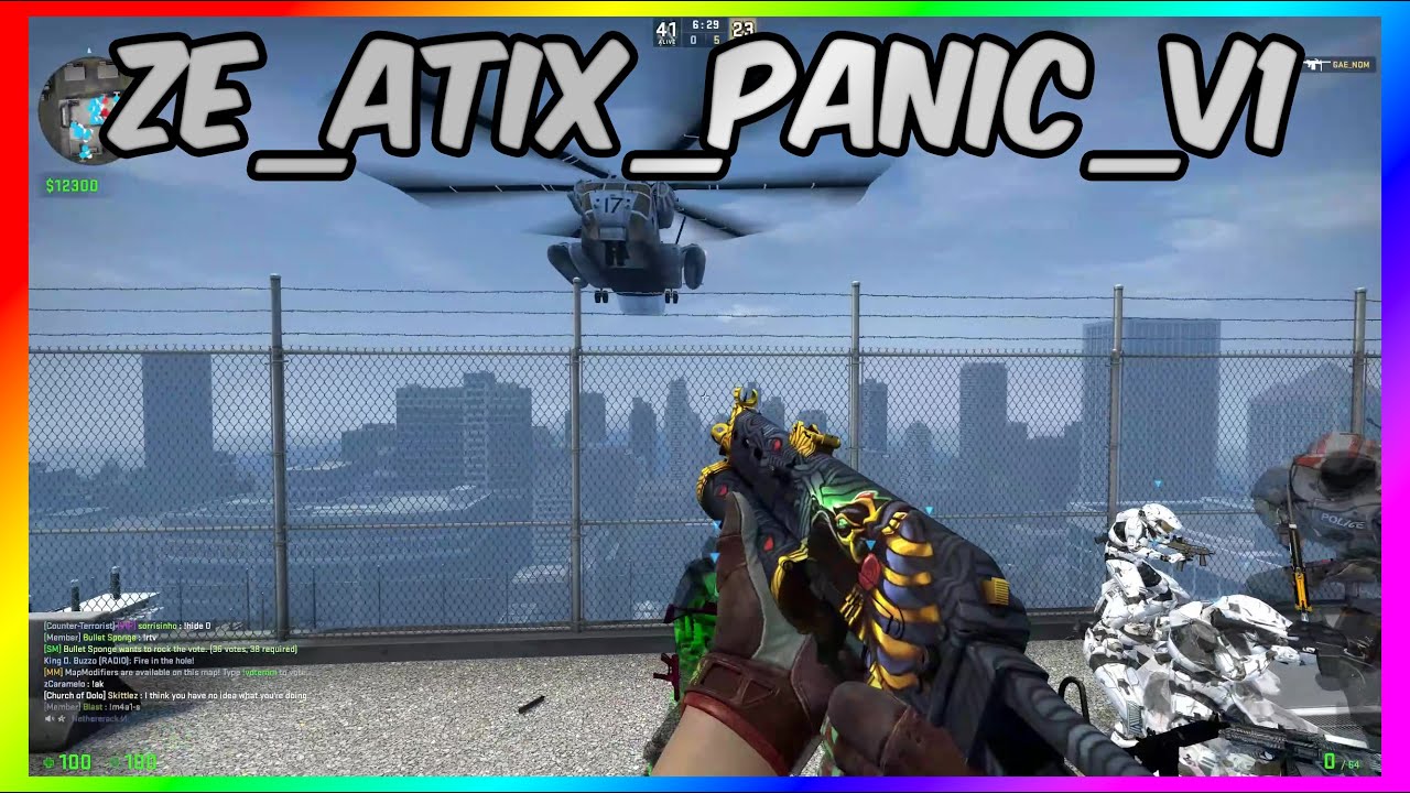 CSGO ZOMBIE ESCAPE ON GFL | Atix Panic