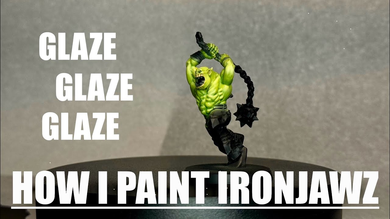 How To Paint : Ork Skin | Ironjawz From Warhammer: Age Of Sigmar