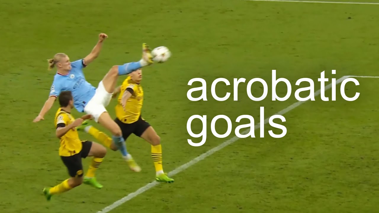 Erling Haaland's MOST EPIC Acrobatic Goals