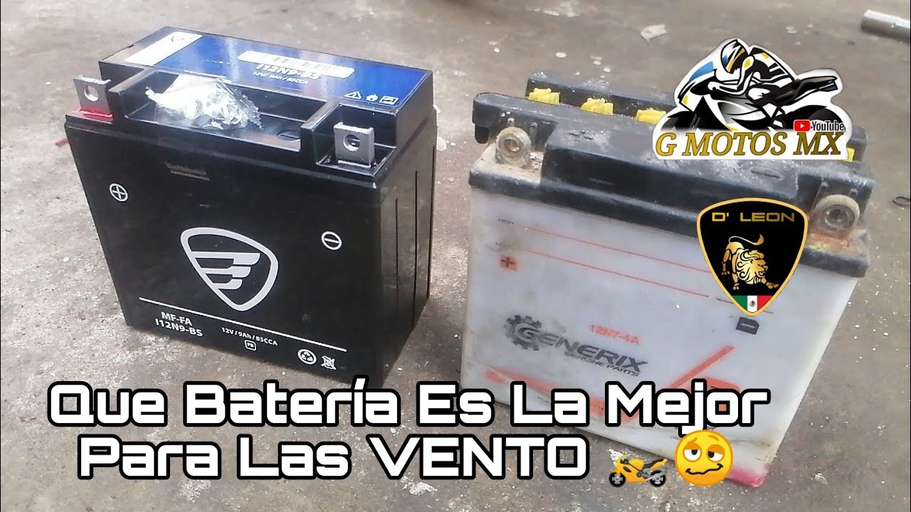 Que Batería Es La Mejor Para Las VENTO - Taller De Motos D' LEON 🦁 - G Motos MX 🏍️