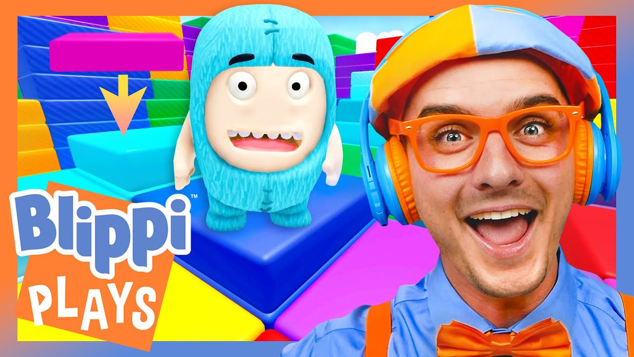 Blippi Plays 'Obby Bods' - PART 1! | Blippi Plays Roblox! | Educational Gaming Videos