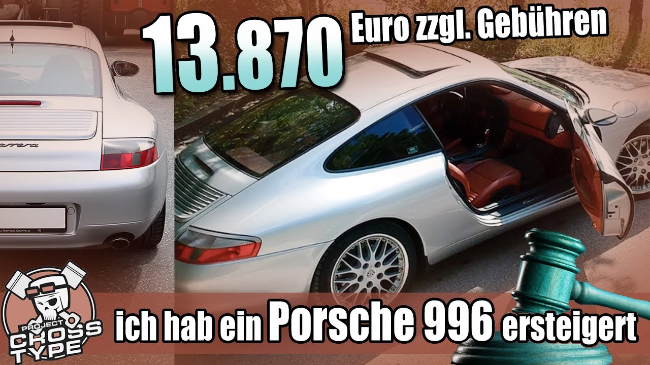 I bought a Porsche 911 for 13,870 euros - the 996 was serviced by Porsche
