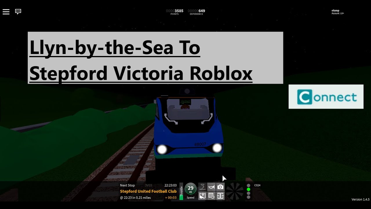 Llyn-by-the-Sea To Stepford Victoria Roblox Stepford County railway