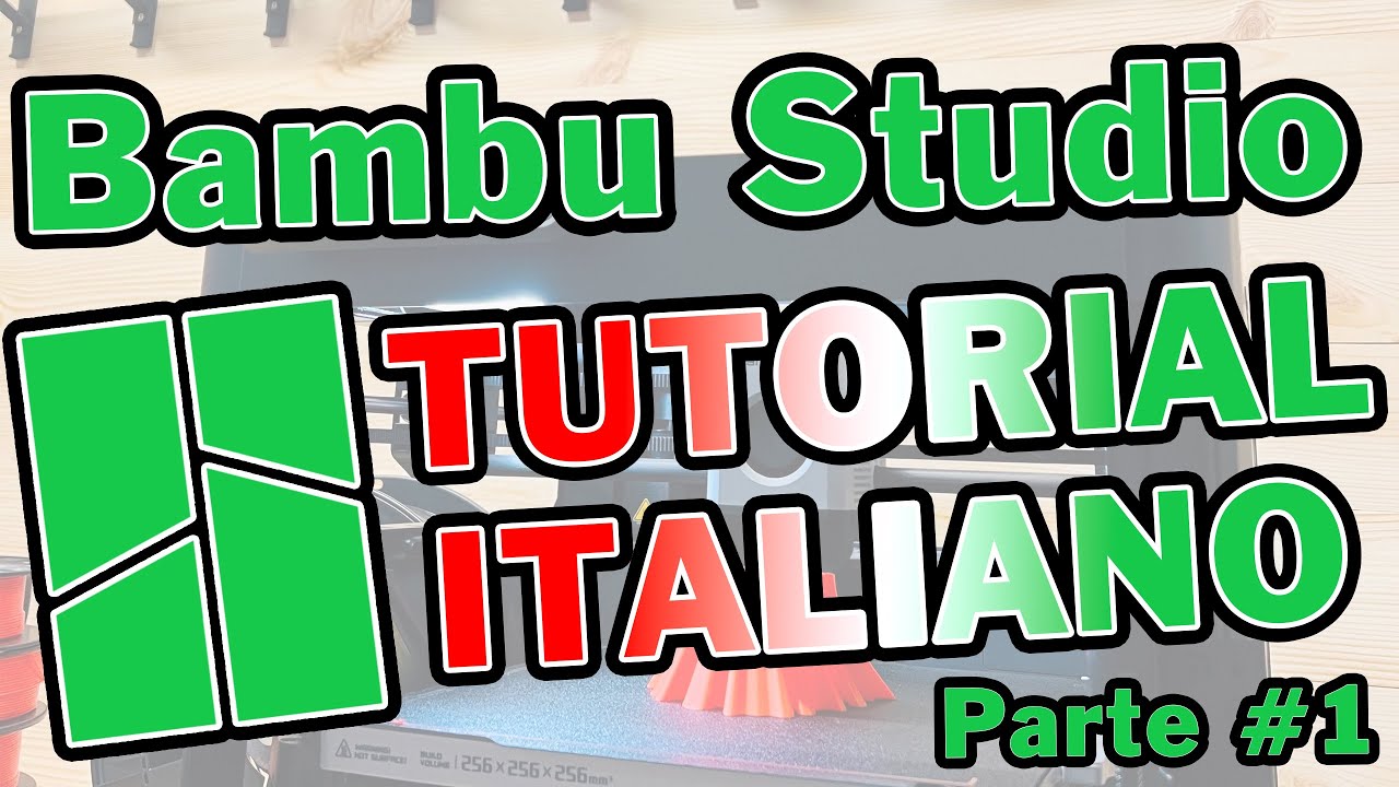 #1 Tutorial #bambu Studio Parte 1, Settaggi #ams impostazioni base, spurgo e guida stampa 3d #slicer
