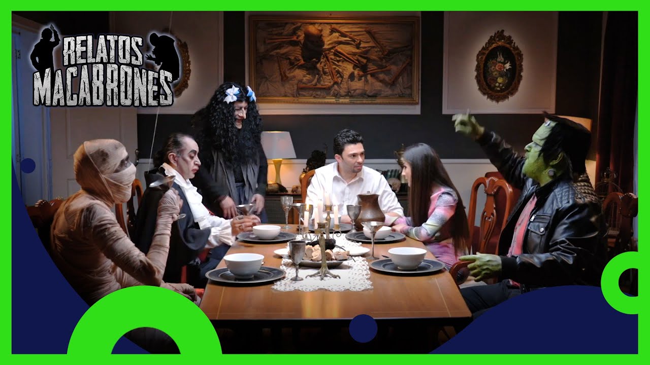 Relatos Macabrones 3/4: Una sorpresa con una familia monstruosa | C12 T3 | Distrito Comedia