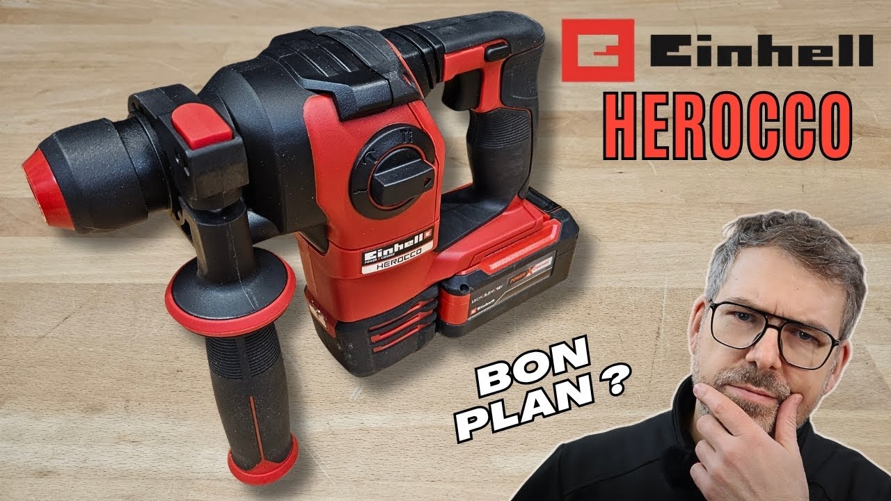 Perforateur Einhell Herocco : TEST / AVIS