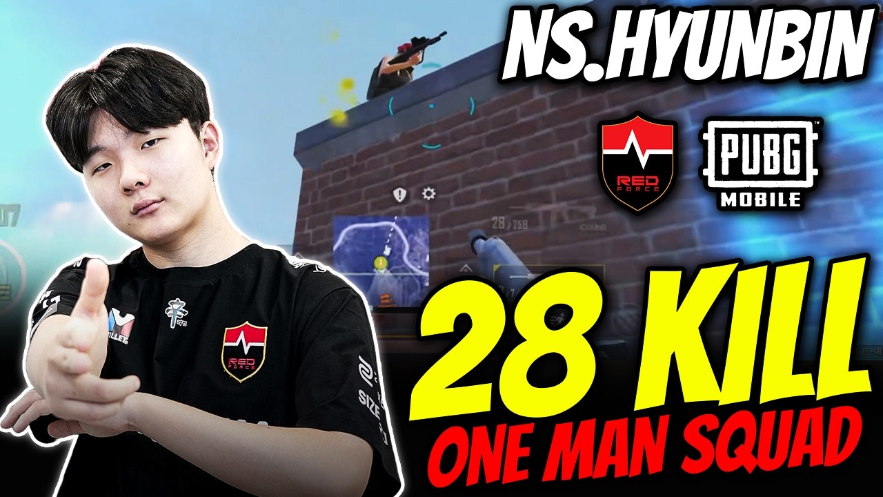 NS.HYUNBIN ONE MAN SQUAD 28 Elims