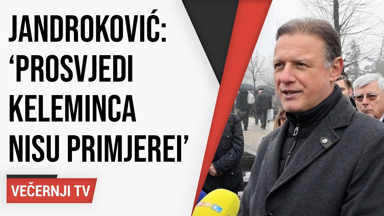 O prosvjedu Keleminca i ekipe oglasio se Jandroković: 'To je neprimjereno, sjetite se 2011. godine'